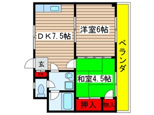 本橋ビルの物件間取画像